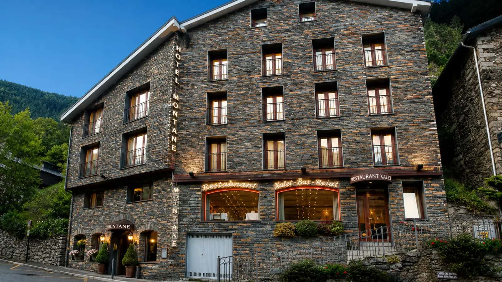 Hotel Montané exterior representing decades of hospitality in Arinsal