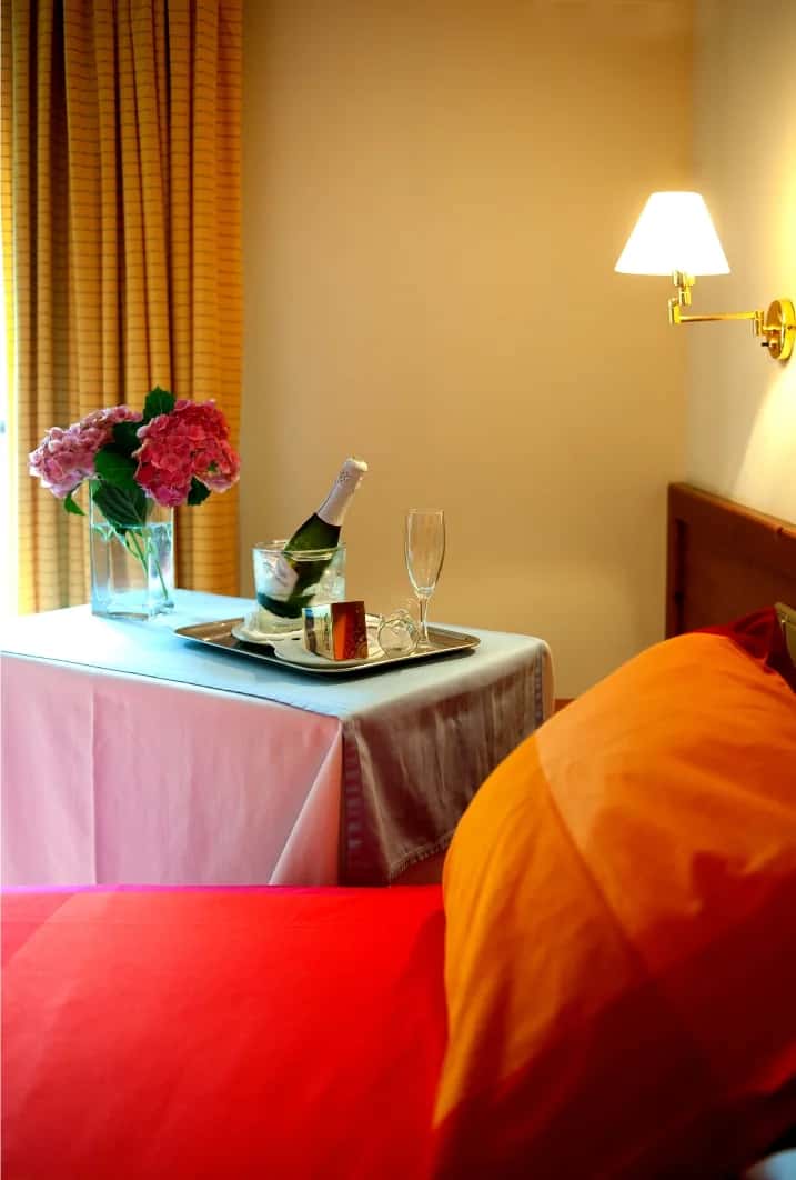 Boutique hotel rooms with stunning mountain views at Hotel Montané Arinsal